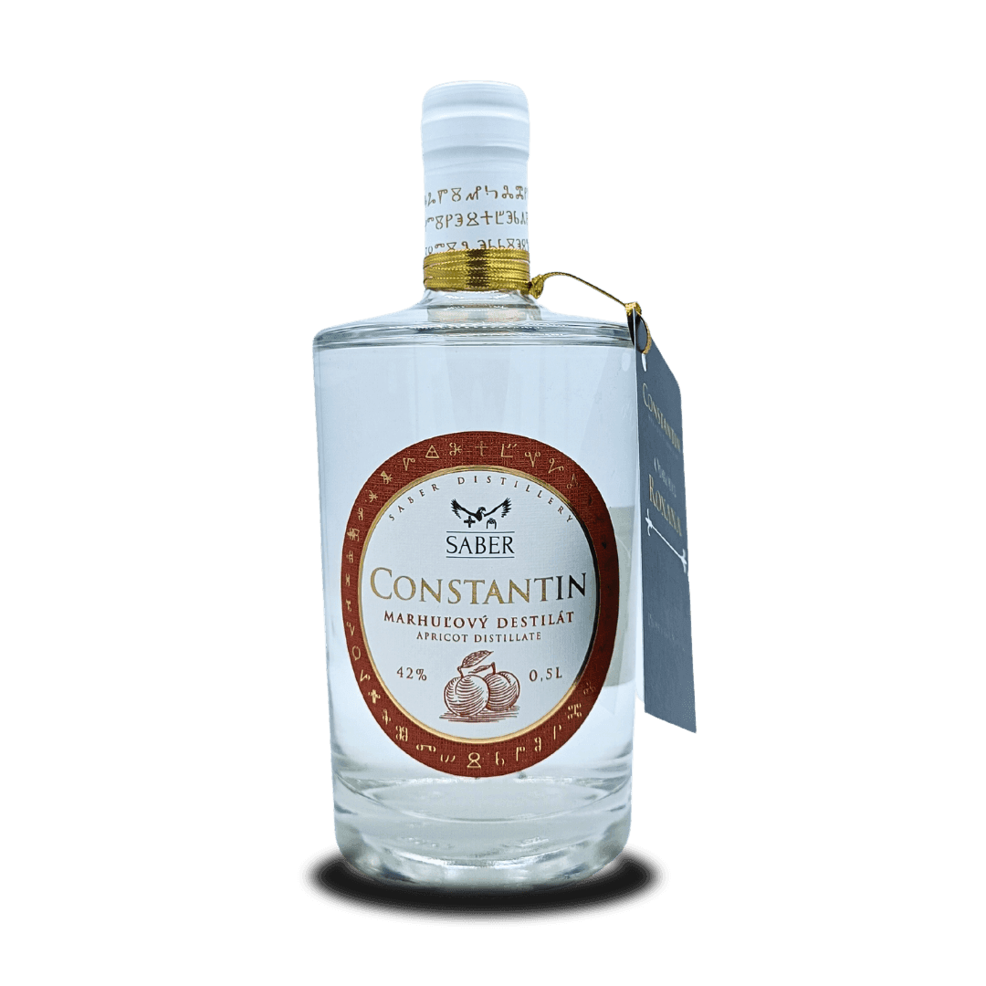 Constantin Marhuľový Destilát 500ml, 42%alc., + GB