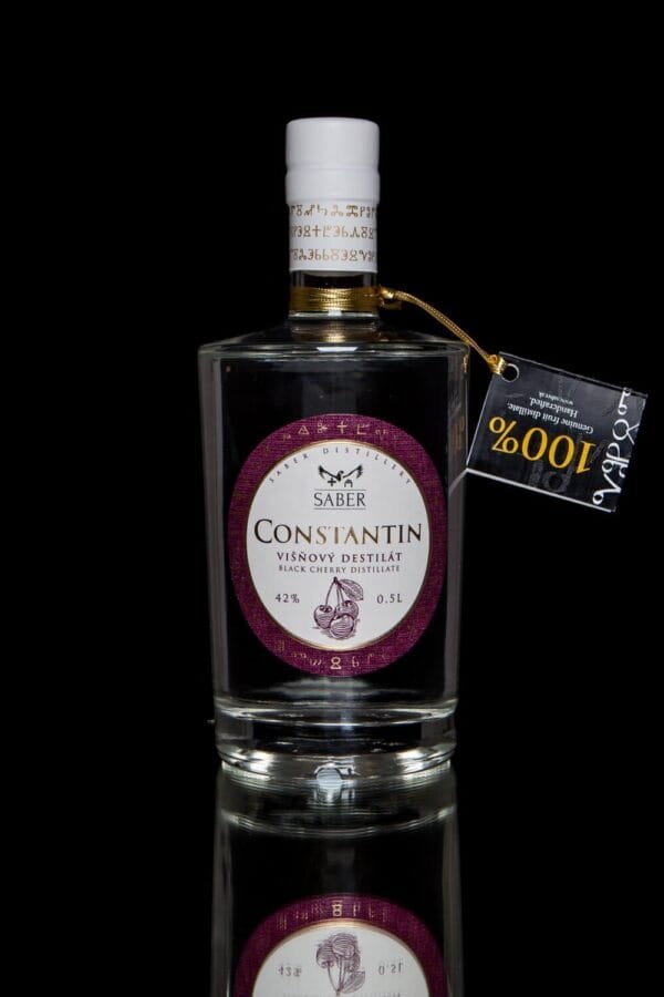 Constantin Višňový Destilát 500ml, 42%alc., V.S.O.P + GB - Image 2