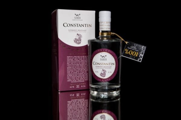Constantin Višňový Destilát 500ml, 42%alc., V.S.O.P + GB
