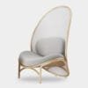 Callie Fabric Wingback Chair - Image 3